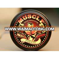 MUSCLE hair Pomade Perfect for slick styles No Melt 4 oz