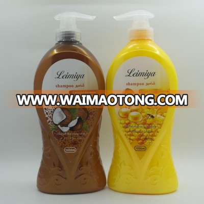 Leimiya coconut essence nourish the scalp care 1000ml advanced care repair egg honey shampoo